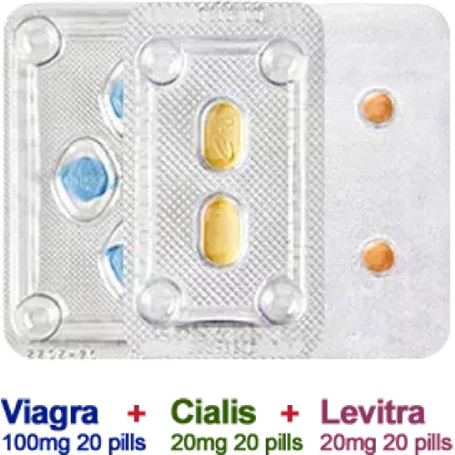 Extra ED Pack 100+20+20 mg compresse