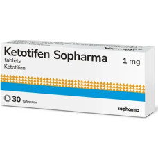 Ketotifene 1 mg compresse
