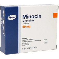 Minocin 50 mg compresse