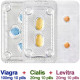 Super ED Pack 100+20+20 mg compresse