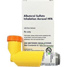 Albuterol Inalatore 100 mcg