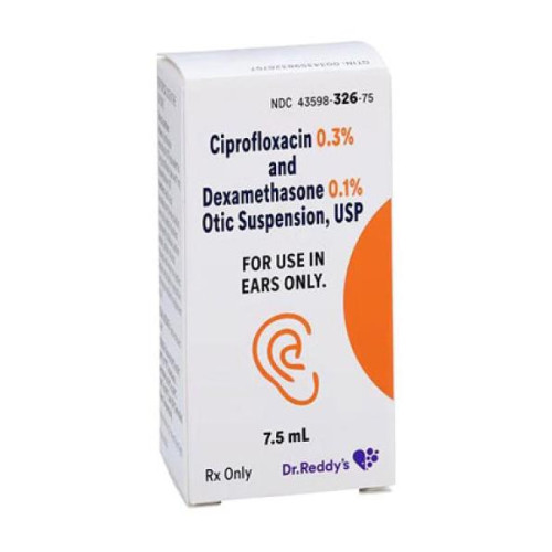 Ciprofloxacina + Desametasone
