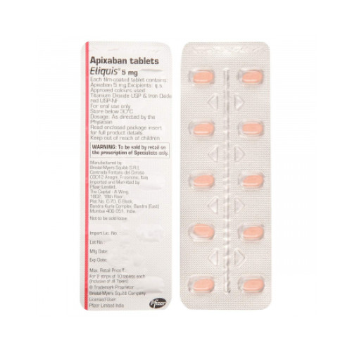 Eliquis 2.5/5 mg compresse