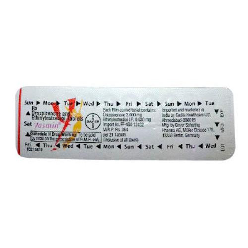 Yasmin 0.03+3 mg compresse